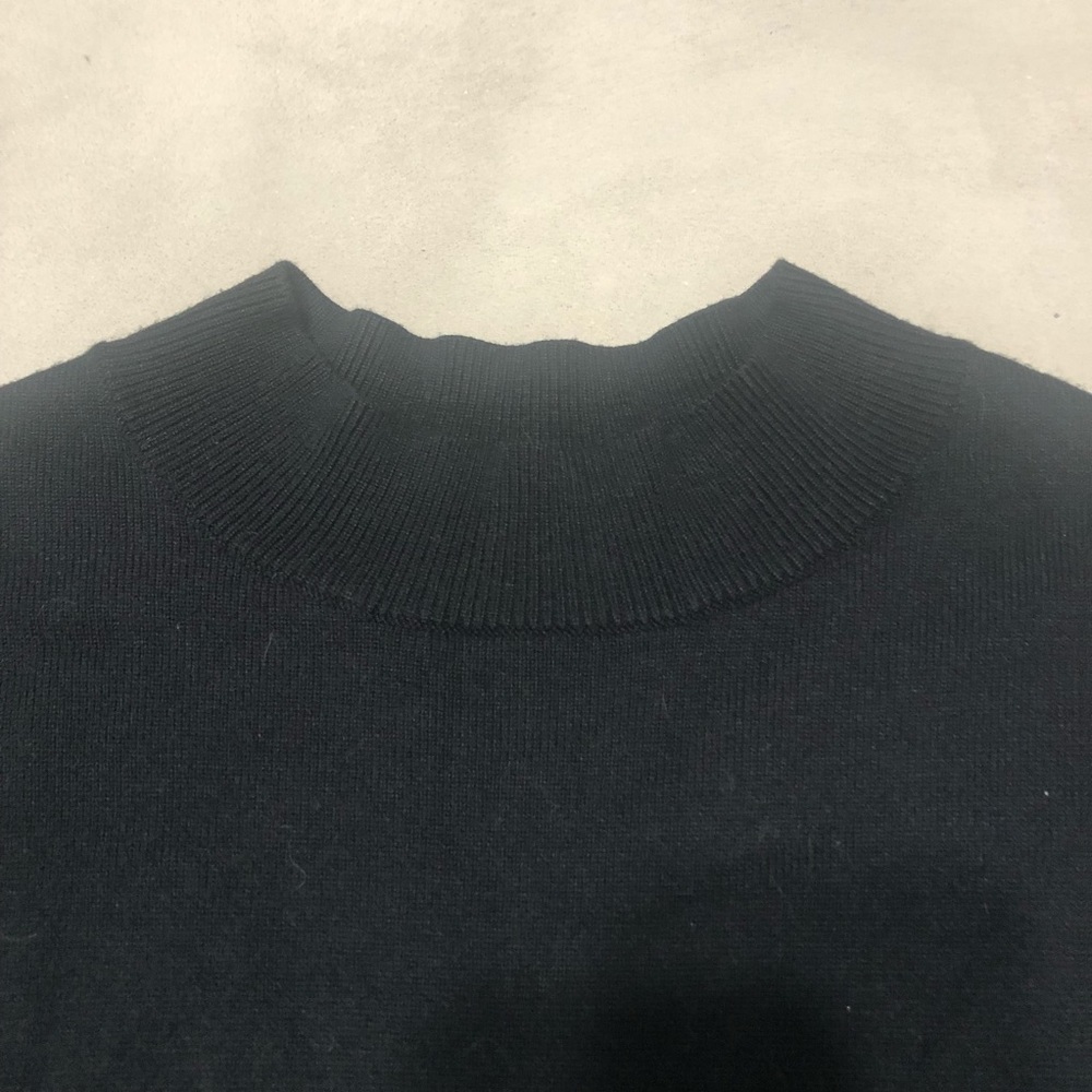 OAK + FORT Mock Neck 1/2 Sleeve Sweater - Picture 3 of 9